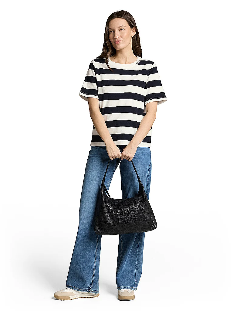 Tom Tailor T-shirt Bleu Foncé Taille L Femme 4